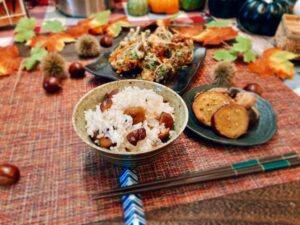 【番外編】『秋に作りたい！簡単レシピ』第１弾　～栗を使ったレシピ～