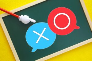 0-100思考、二分思考をやめよう！